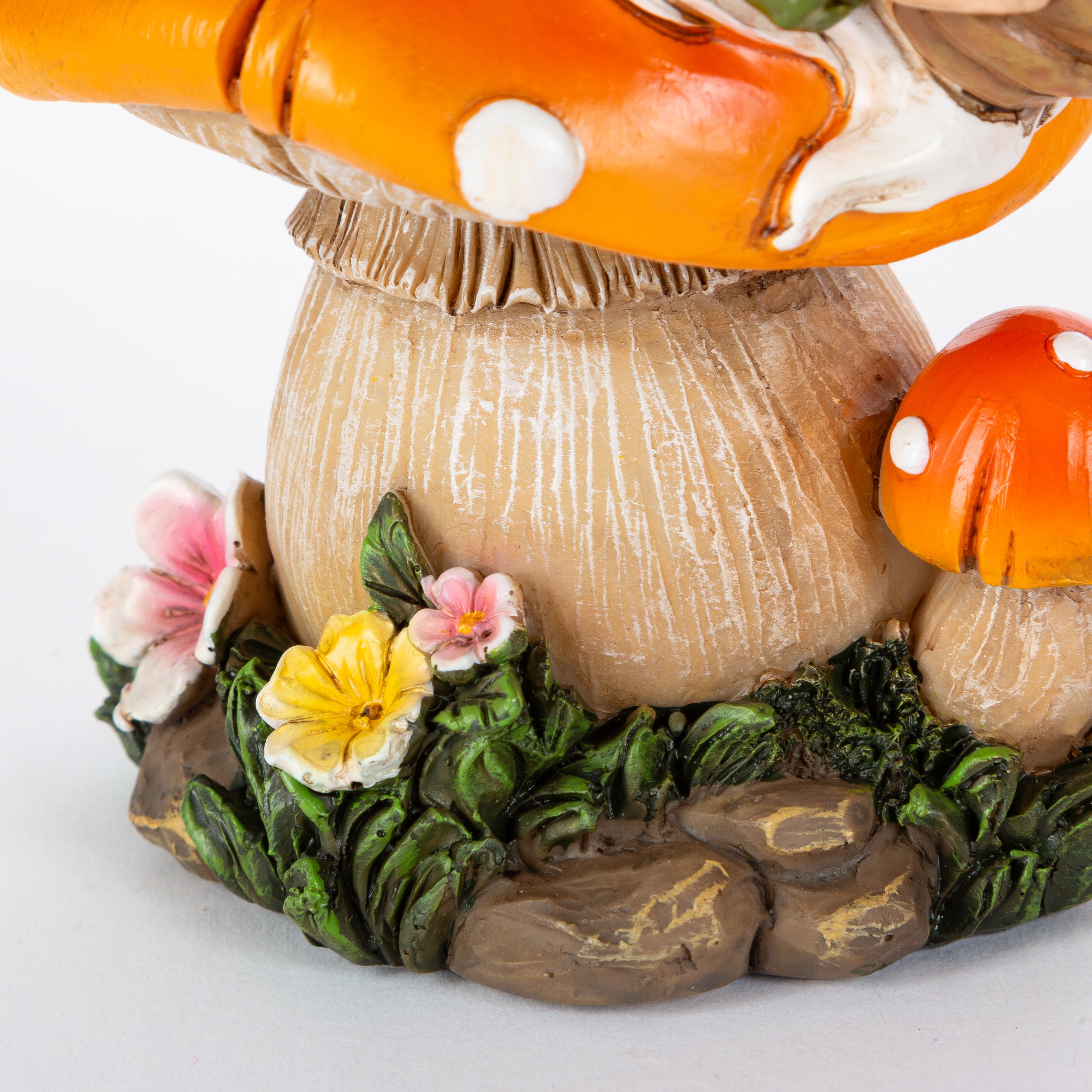 6.3 in. Resin Bee Gnome figurines, set of 3
